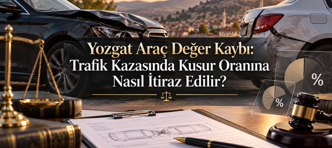 Yozgat Araç Değer Kaybı: Trafik Kazasında Kusur Oranına Nasıl İtiraz Edilir?